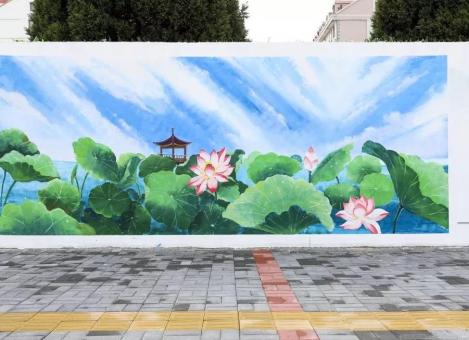 卢氏墙绘施工材料制作工艺说明