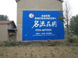 卢氏墙体广告在乡镇、农村市场的媒体优势