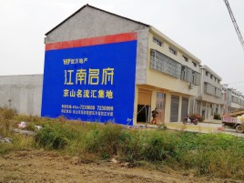 卢氏农村墙体广告在不同形式上面展现的不同特色