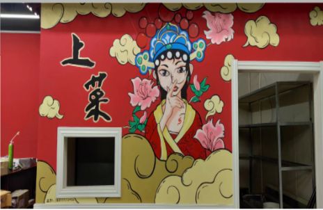 卢氏墙体彩绘的发展和应用