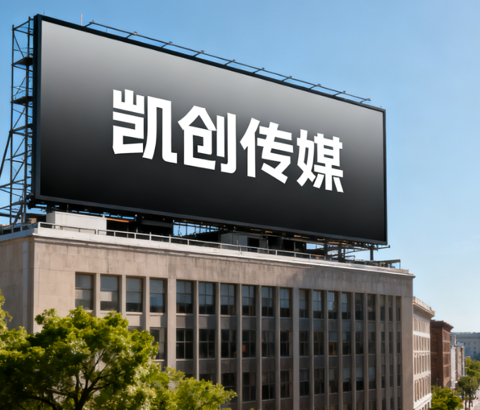 卢氏户外广告牌的设计与制作